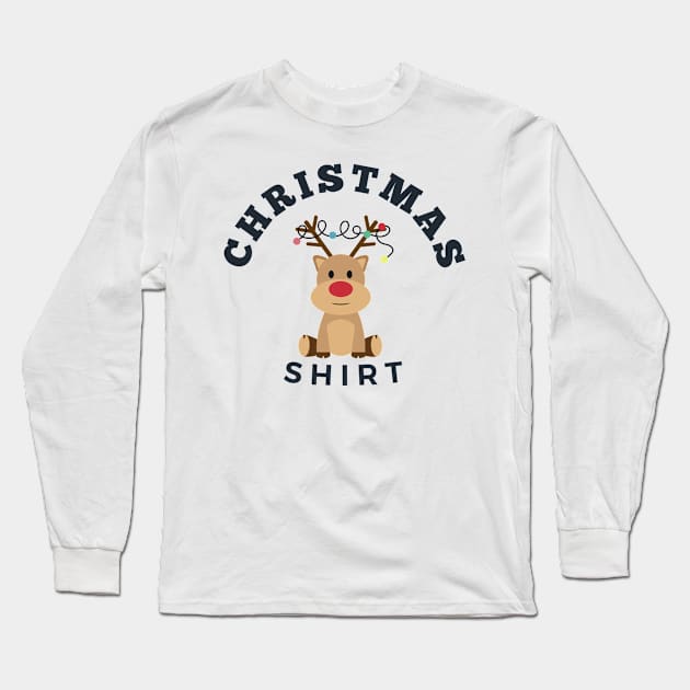 This is my Christmas Shirt - Funny Ugly Sweater Holiday Long Sleeve T-Shirt by Dreist Shirts